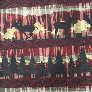 4 Woodland Creek Rustic Cabin Style Placemats- Brand New